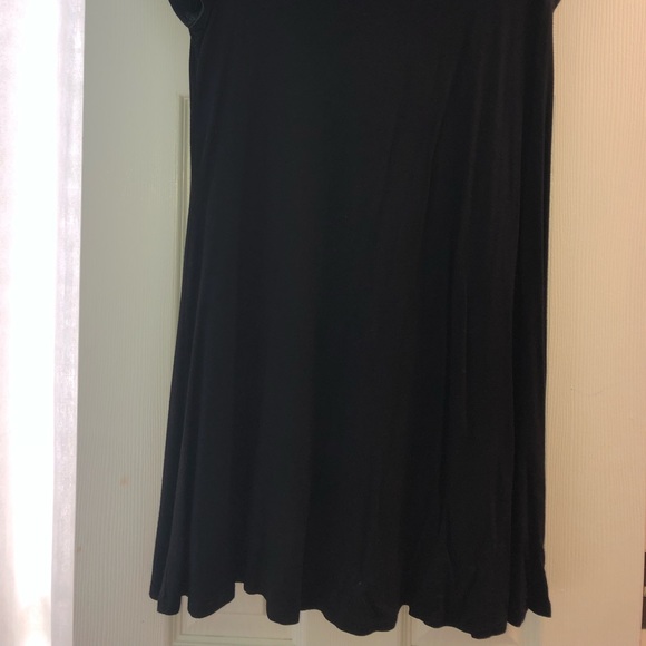 Black T-shirt Dress - Picture 2 of 3